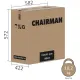 Кресло руководителя Chairman 606V Россия TW-01 черный. Фото товара с разных ракурсов.