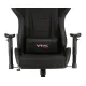 Кресло игровое Бюрократ VIKING 4 AERO BLACK EDITION черный искусст.кожа/ткань. Фото товара с разных ракурсов.