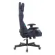 Кресло игровое геймерское Бюрократ VIKING KNIGHT LT27 FABRIC синий крестовина металл. Фото товара с разных ракурсов.
