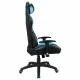 Игровое кресло  "GT Master GM-110", две подушки, экокожа, черное/голубое, 531928. Фото товара с разных ракурсов.
